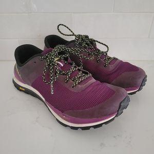 Merrell Mag 5 Low-top Trail Running Hiking Shoes Lace-Up Purple Black Size 8